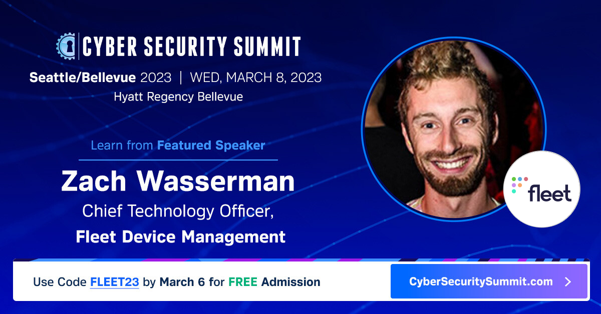 Seattle/Bellevue Cyber Security Summit