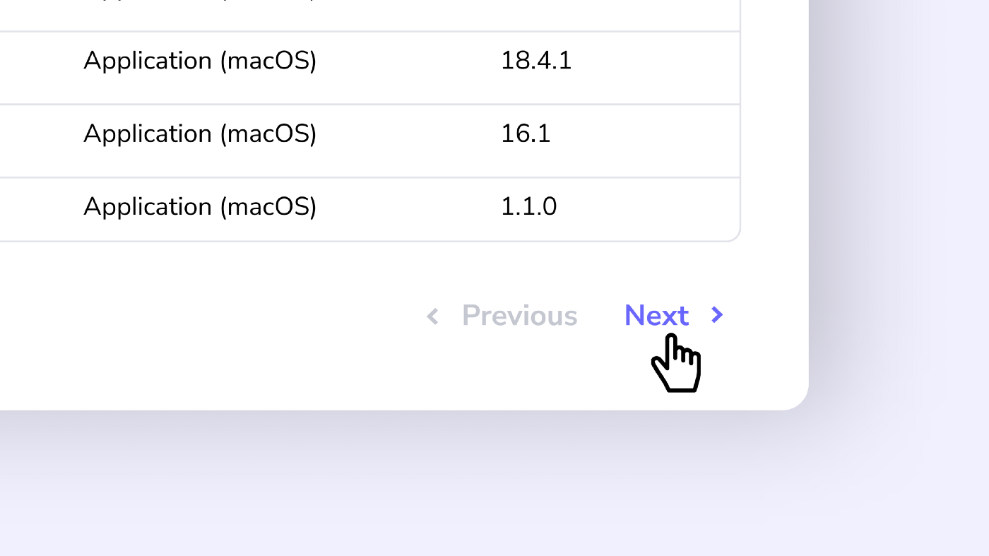 Paginated live query results